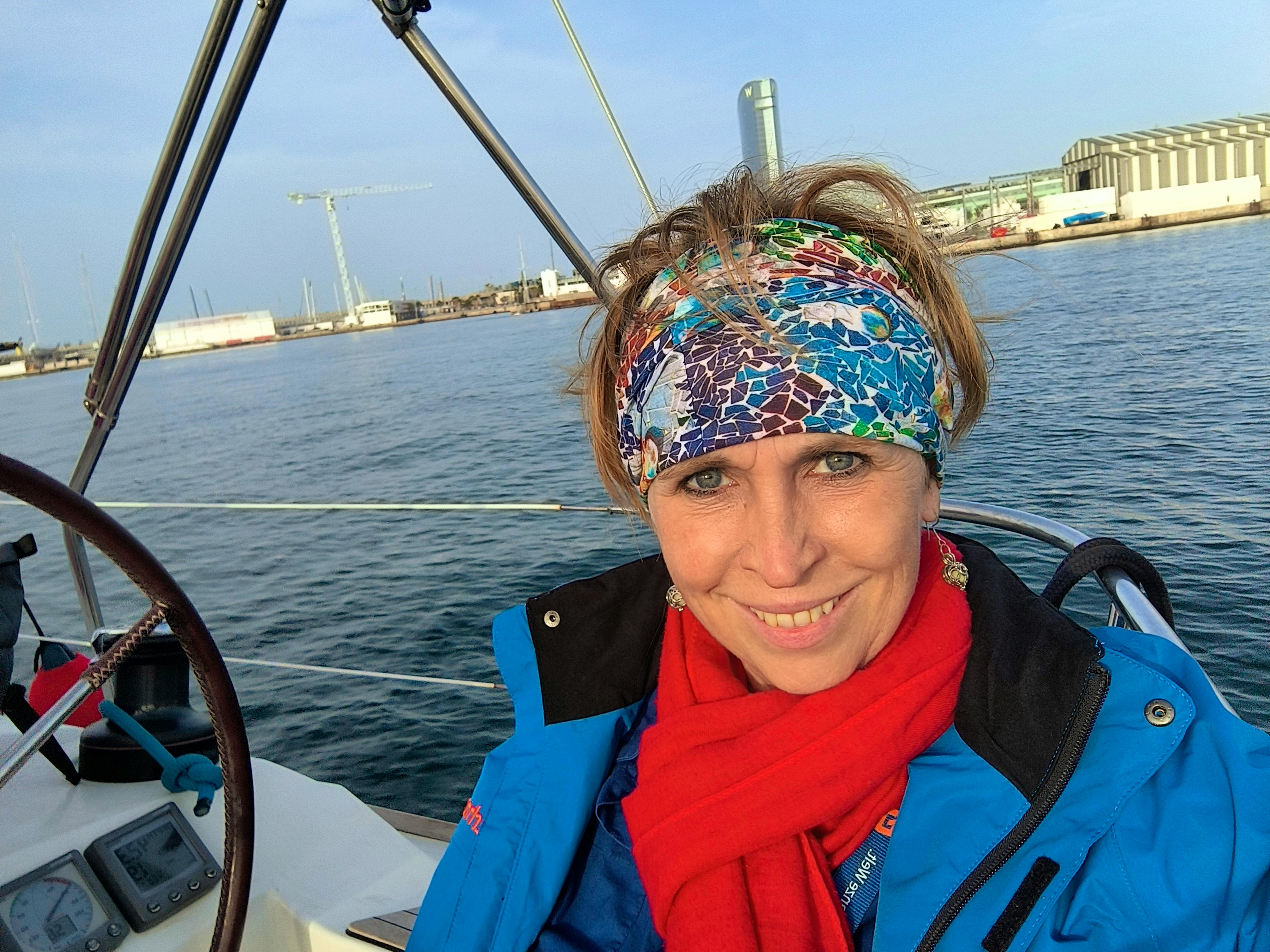 Segeln bei Barcelona  - Heike Jack