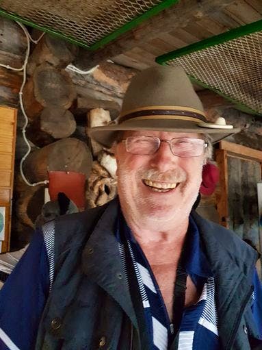 In finnisch Lappland- ein deutscher Trapper - Scharnhorst Eberlein