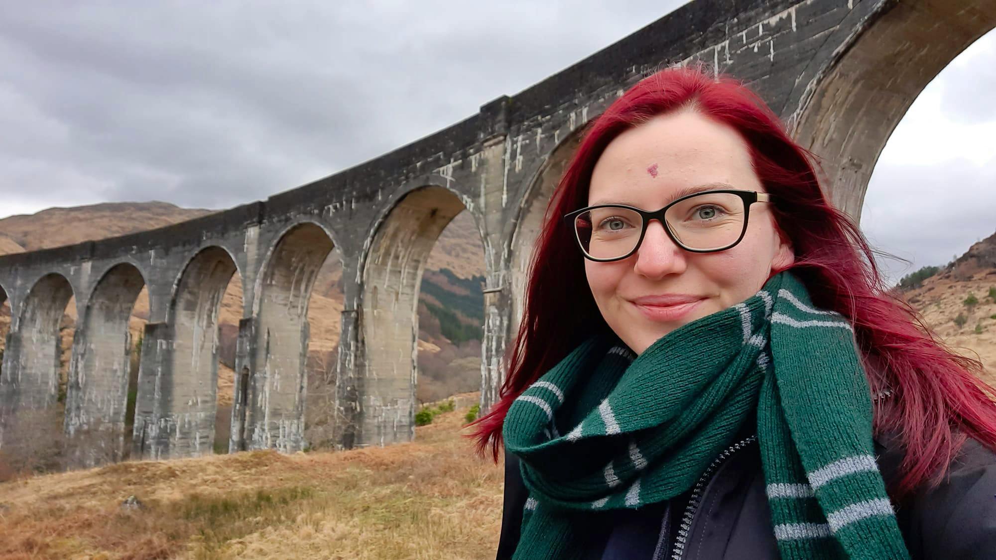Am Glenfinnan Viaduct - Vivien Fiedler