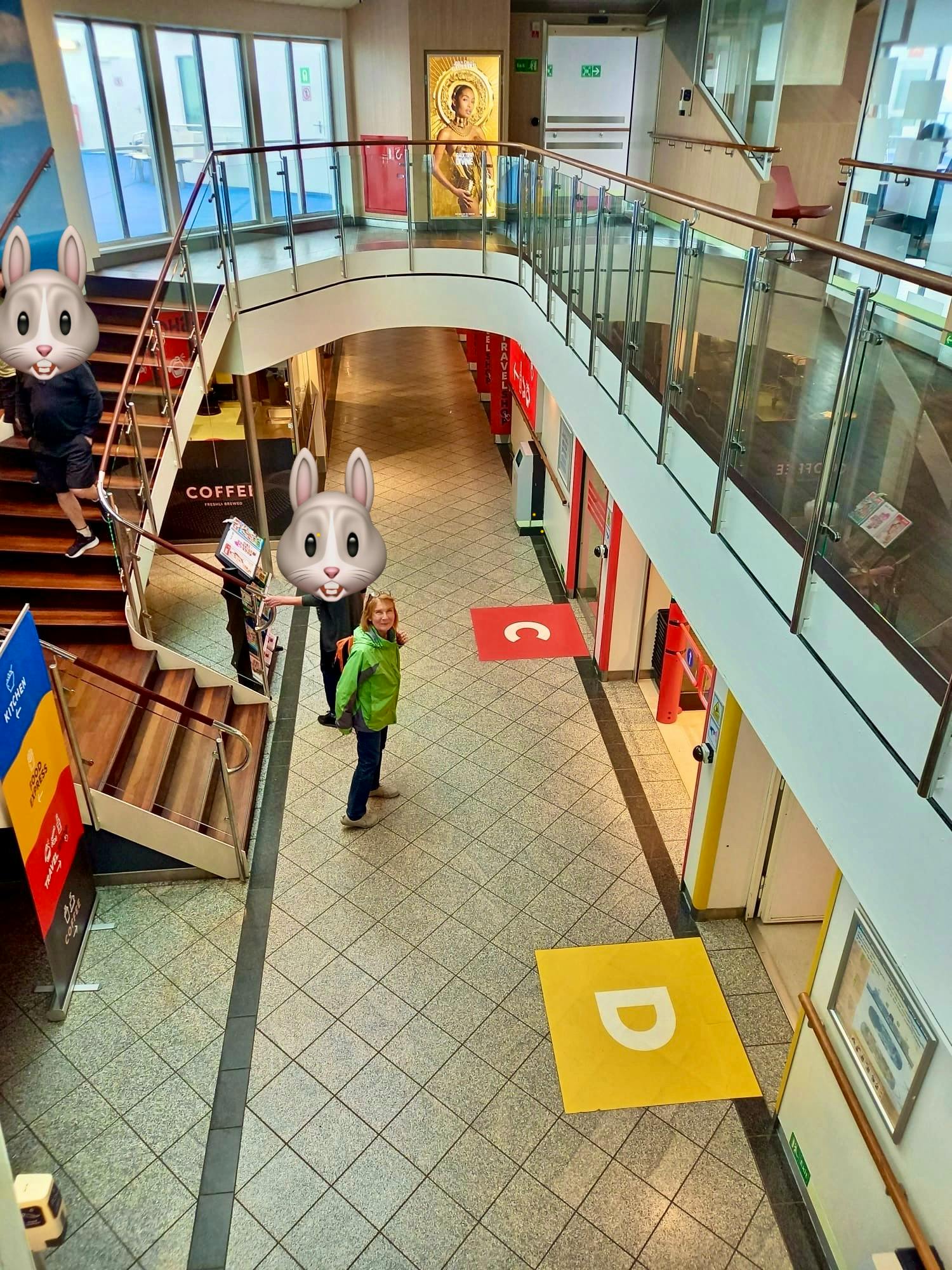 Auf der Fähre - Bettina Langendörfer