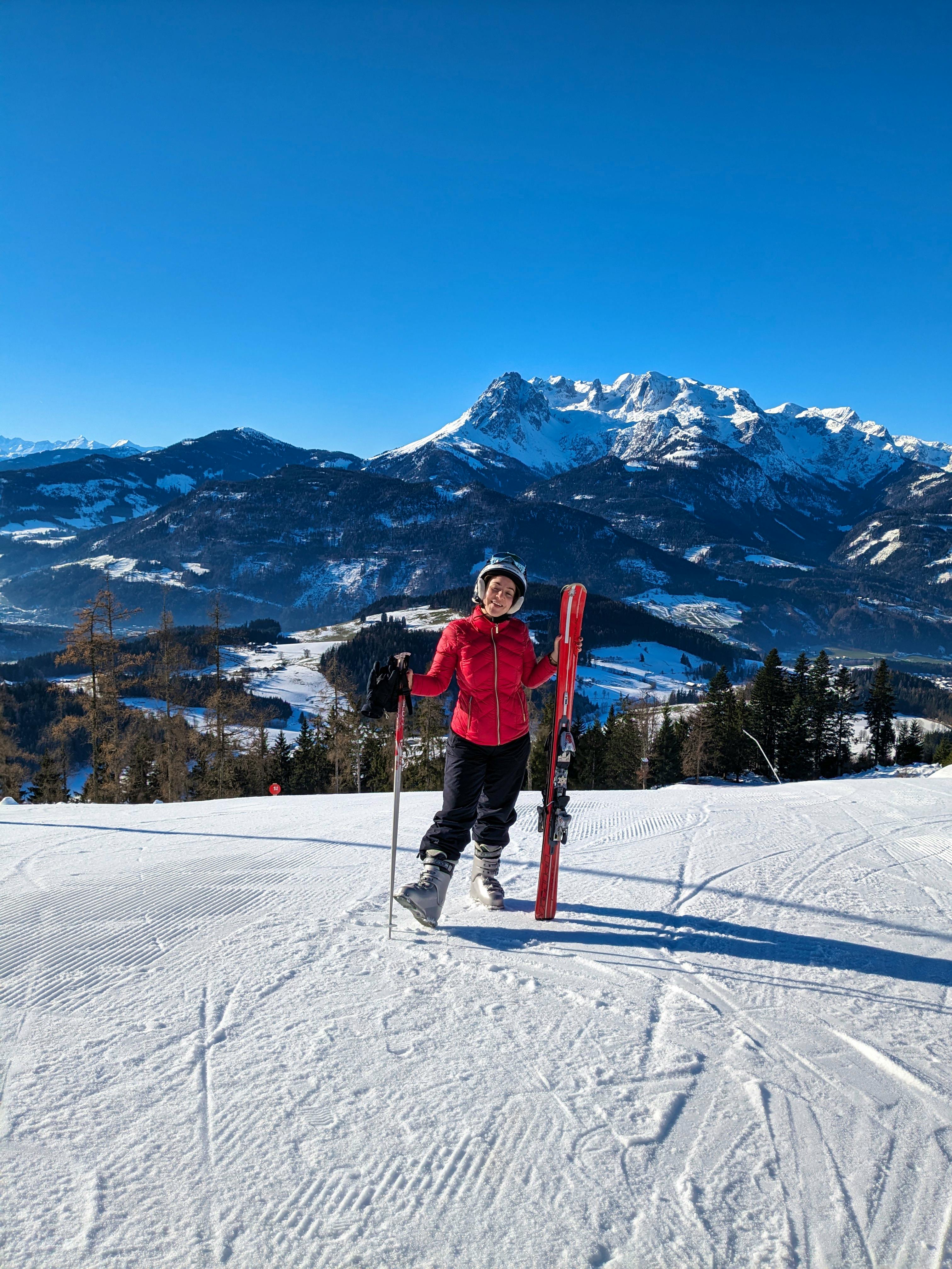 Skifahren Salzburger Land - Natalie Hady