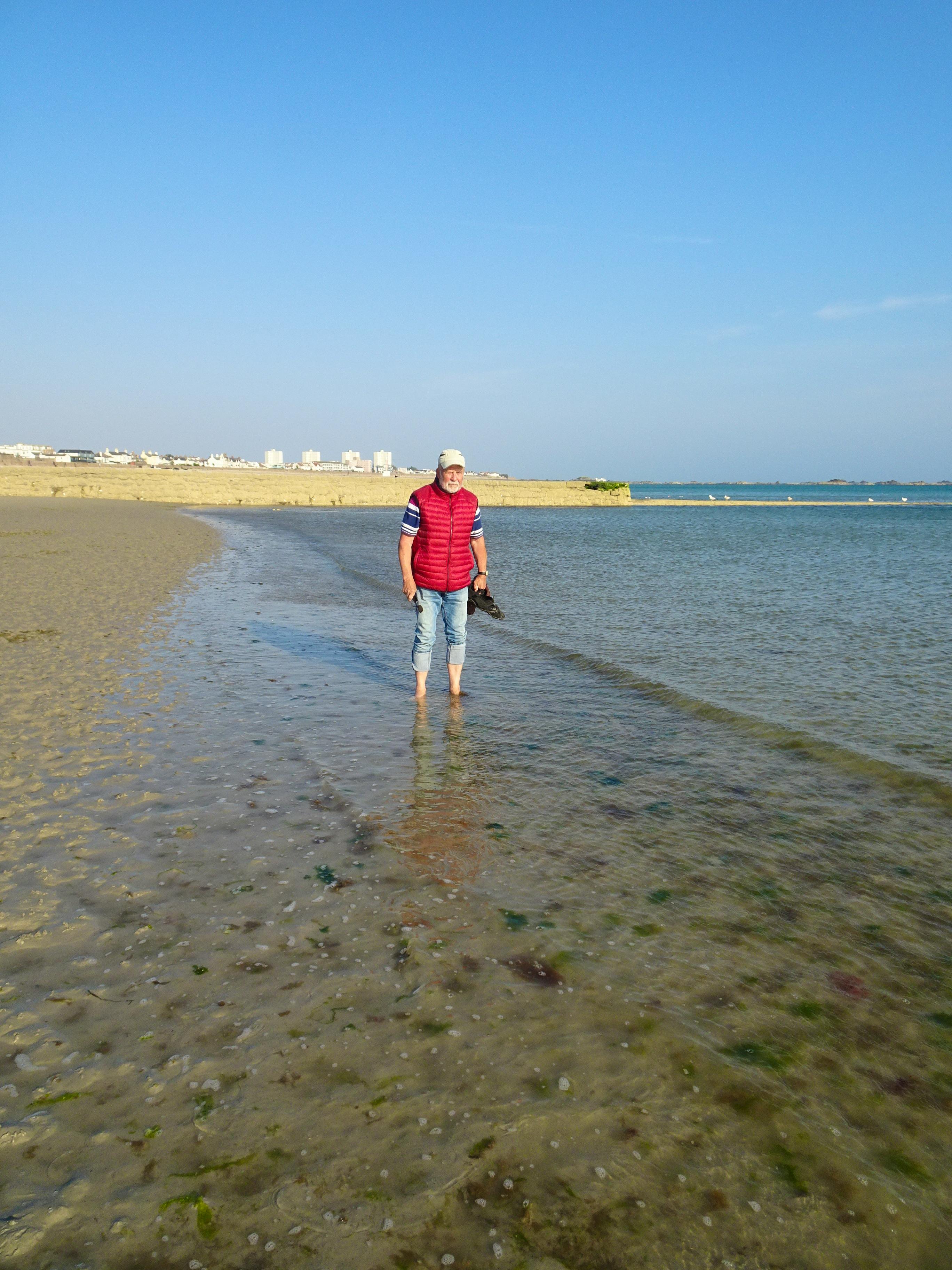 Strandgang in Jersey - Hartwig Köllner