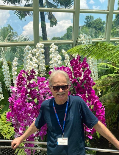Im Orchideengarten von Singapur - Ekkehard Villing