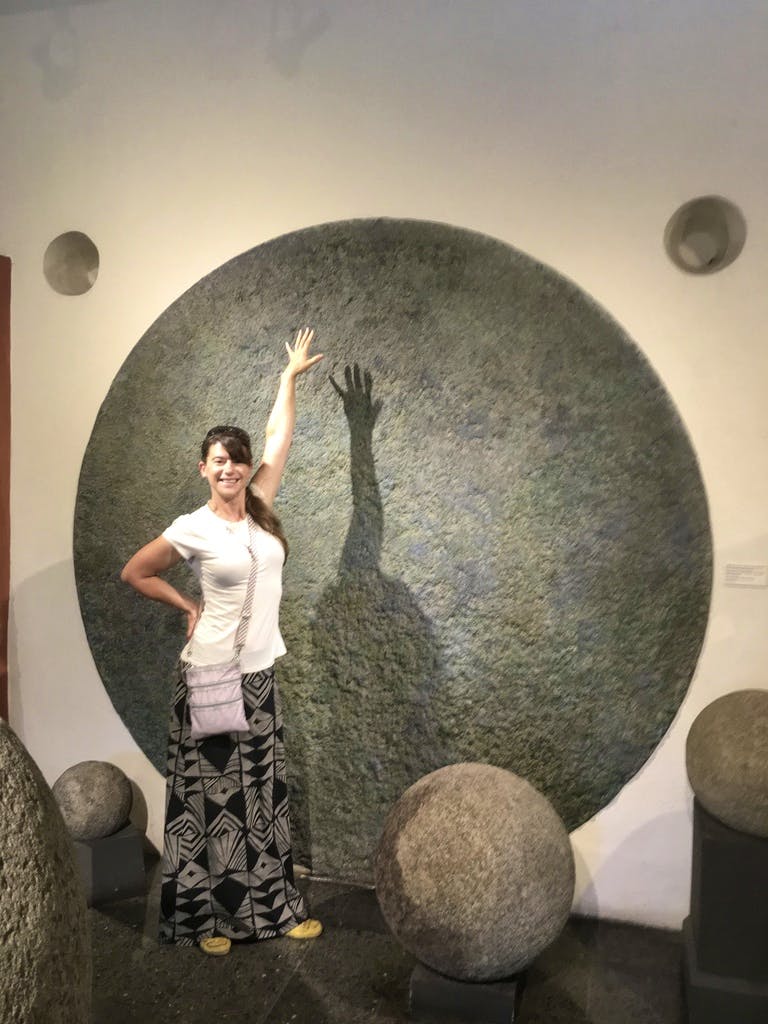 Nationalmuseum San José - Steinkugeln der Ureinwohner - Sabine C. Seifert