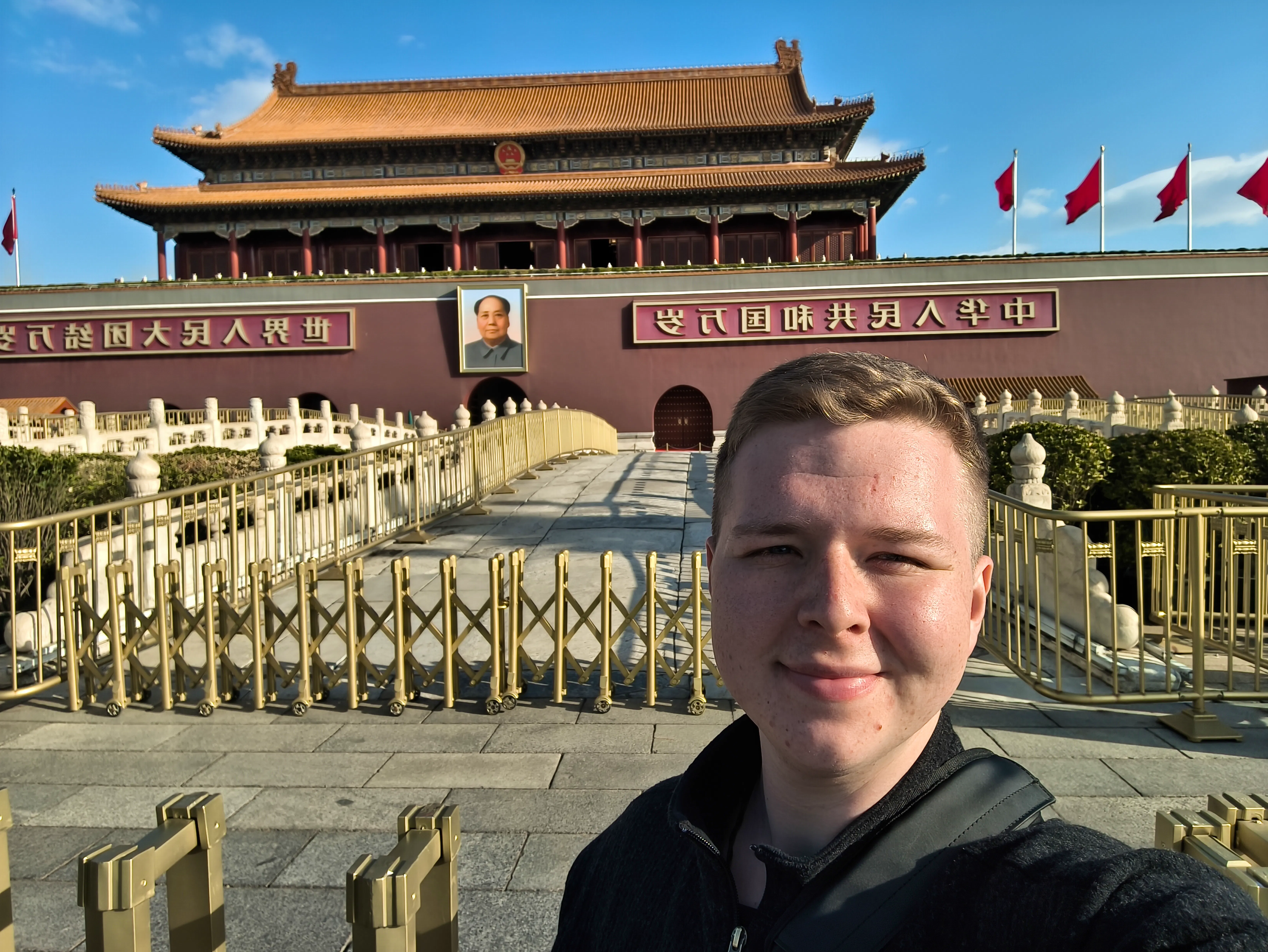 Vor dem Kaiserpalast in Peking - China - Sten Bernhardt