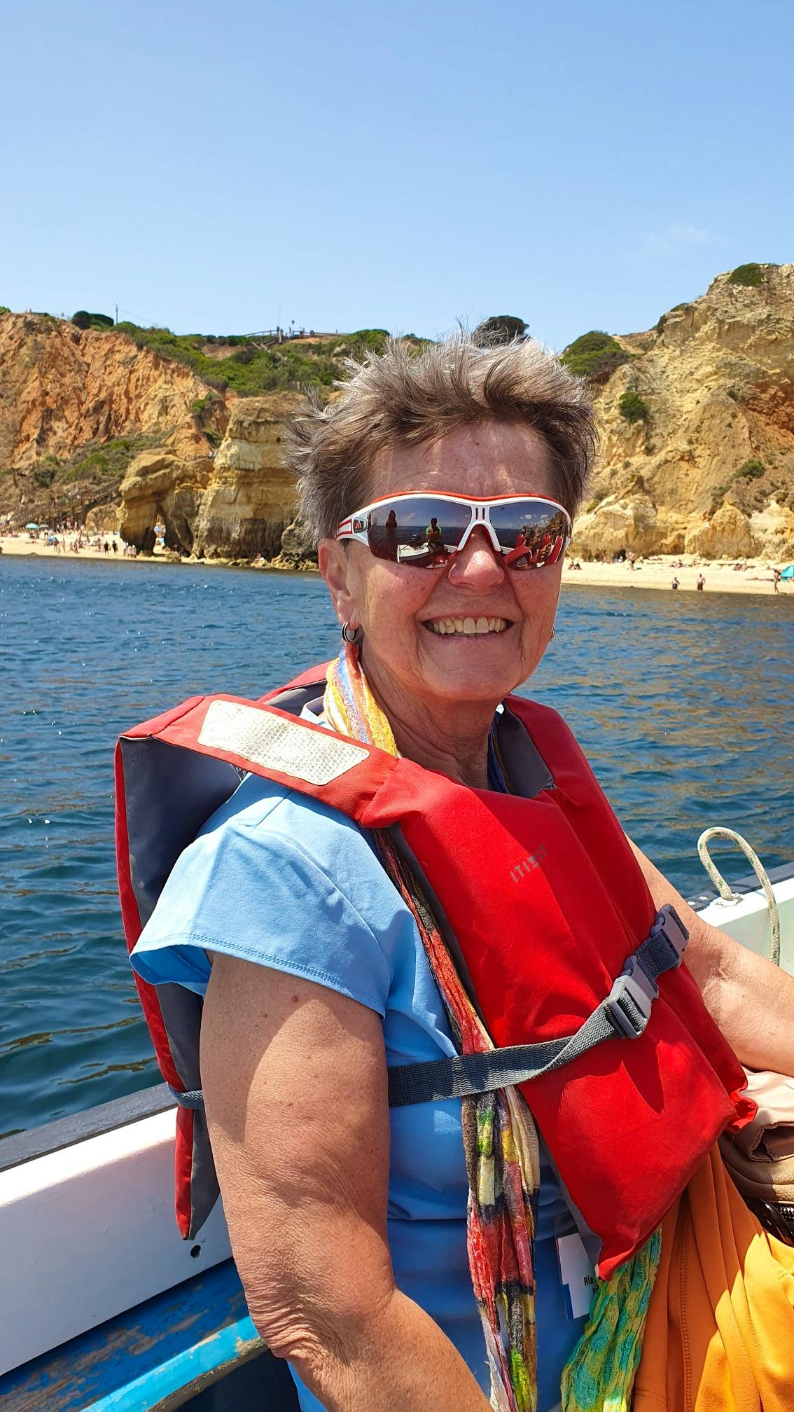 Bootstour vor Sagres, Algarve - Ria Heilmann