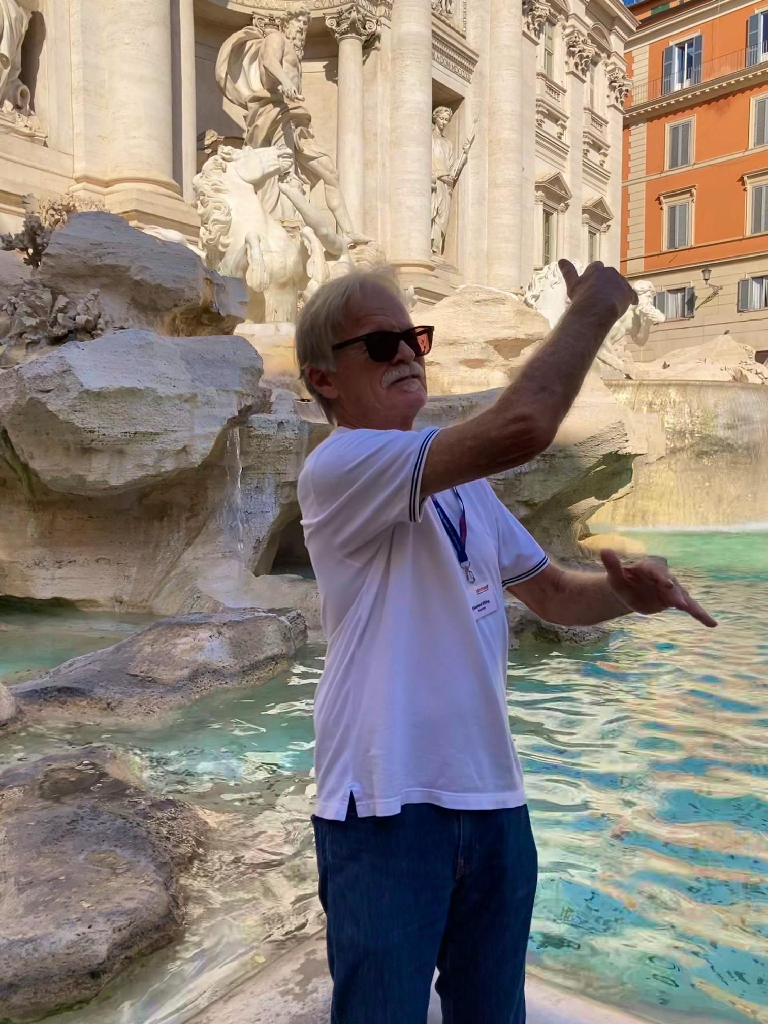 Der Trevi-Brunnen in Rom - Ekkehard Villing