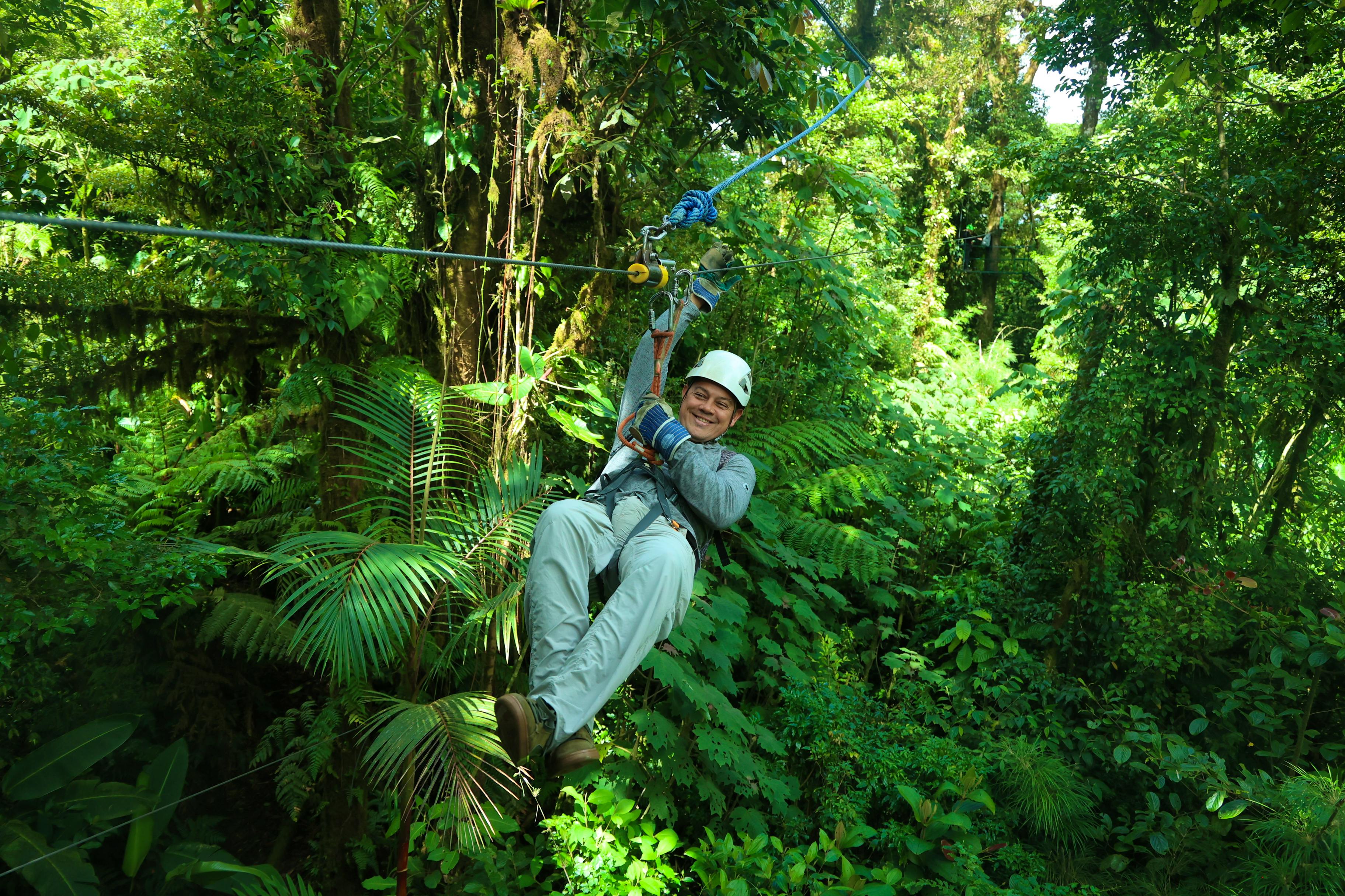 Canopy - Tour Fliegen durch den Nebelwald Monteverde - Manuel González Urrutia