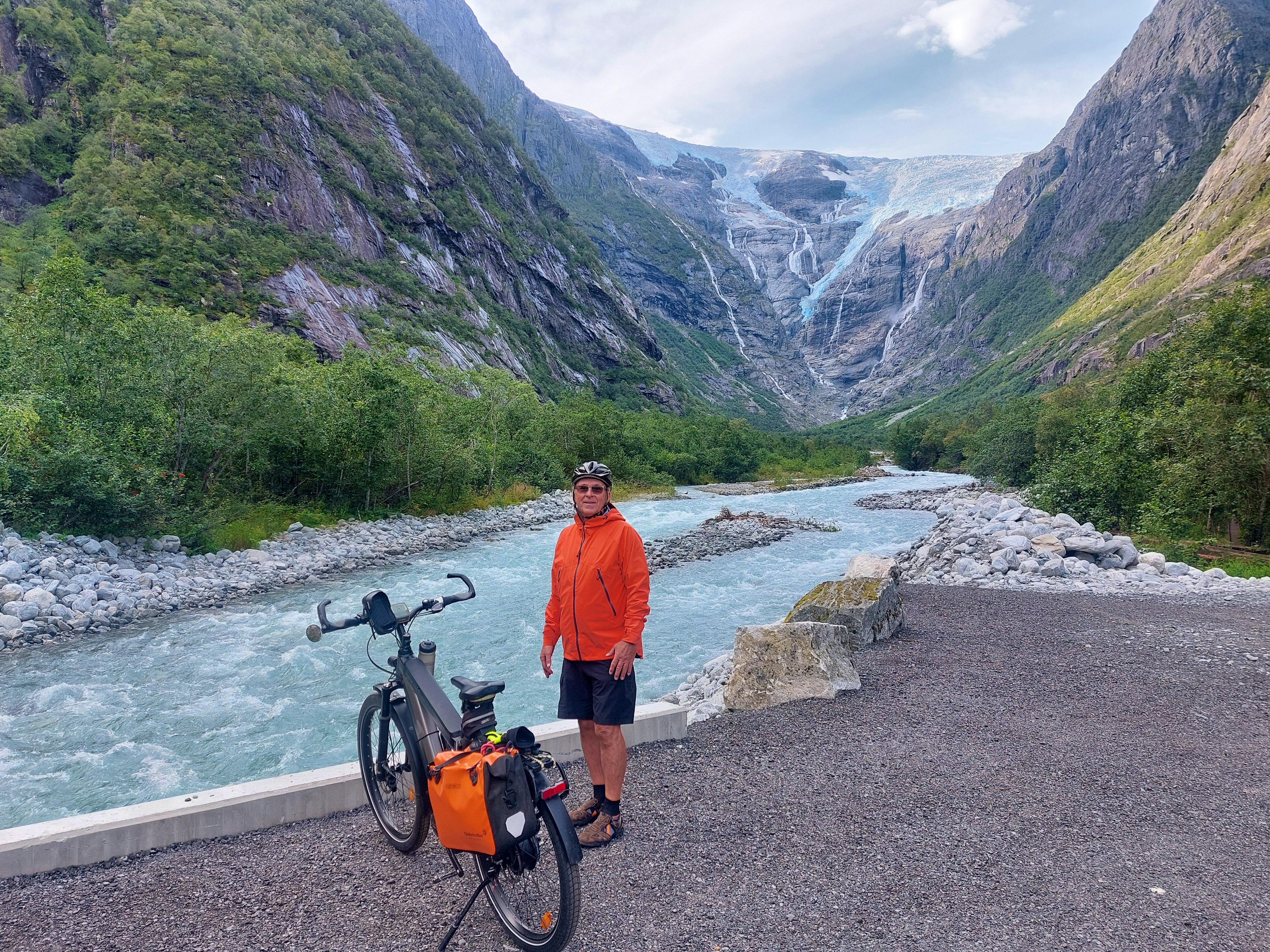 Radreise Norwegen 2024 - Kjenndalsbren - Dieter Braune