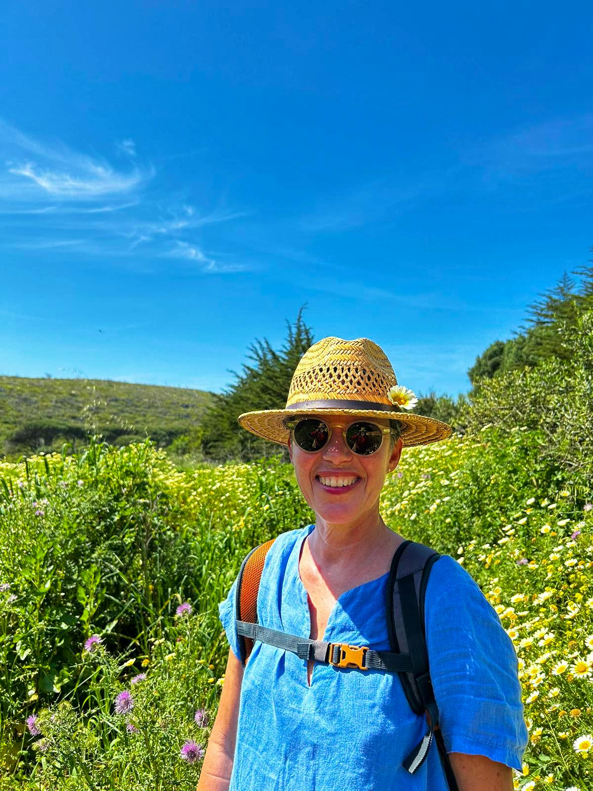 Fruehlingswiese in der Naehe von Cascais - Britta Martini-Miles