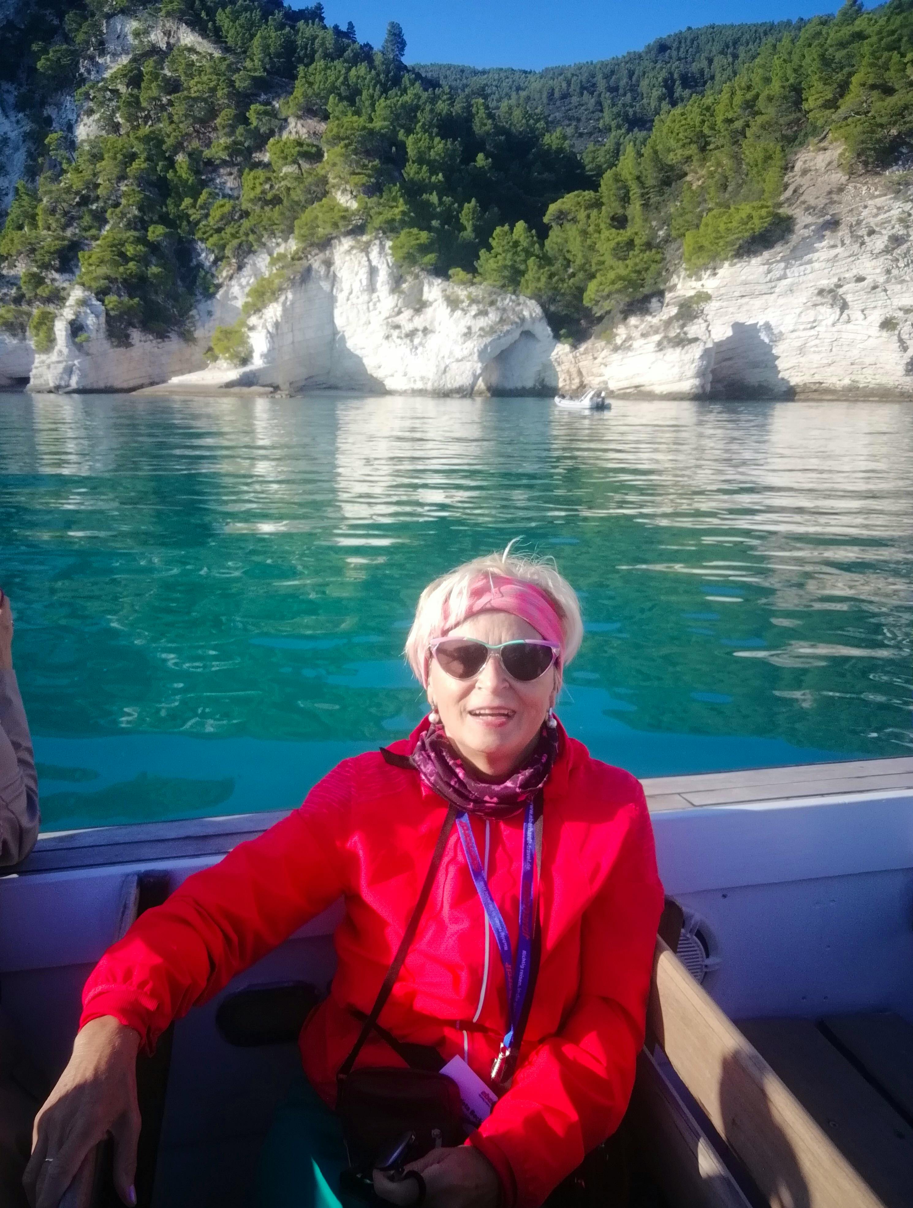 Bootsfahrt an der Küste von Vieste - Marieta Beck