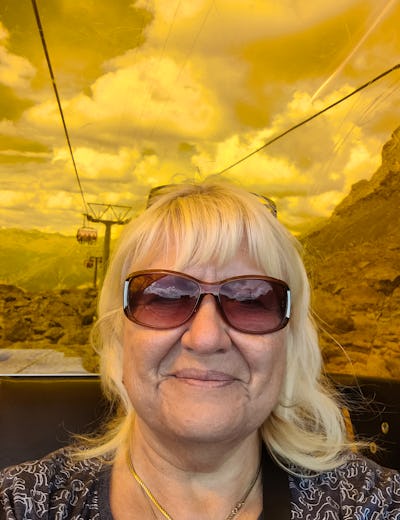 Lift nach Samnaun - Steffi Zimmermann