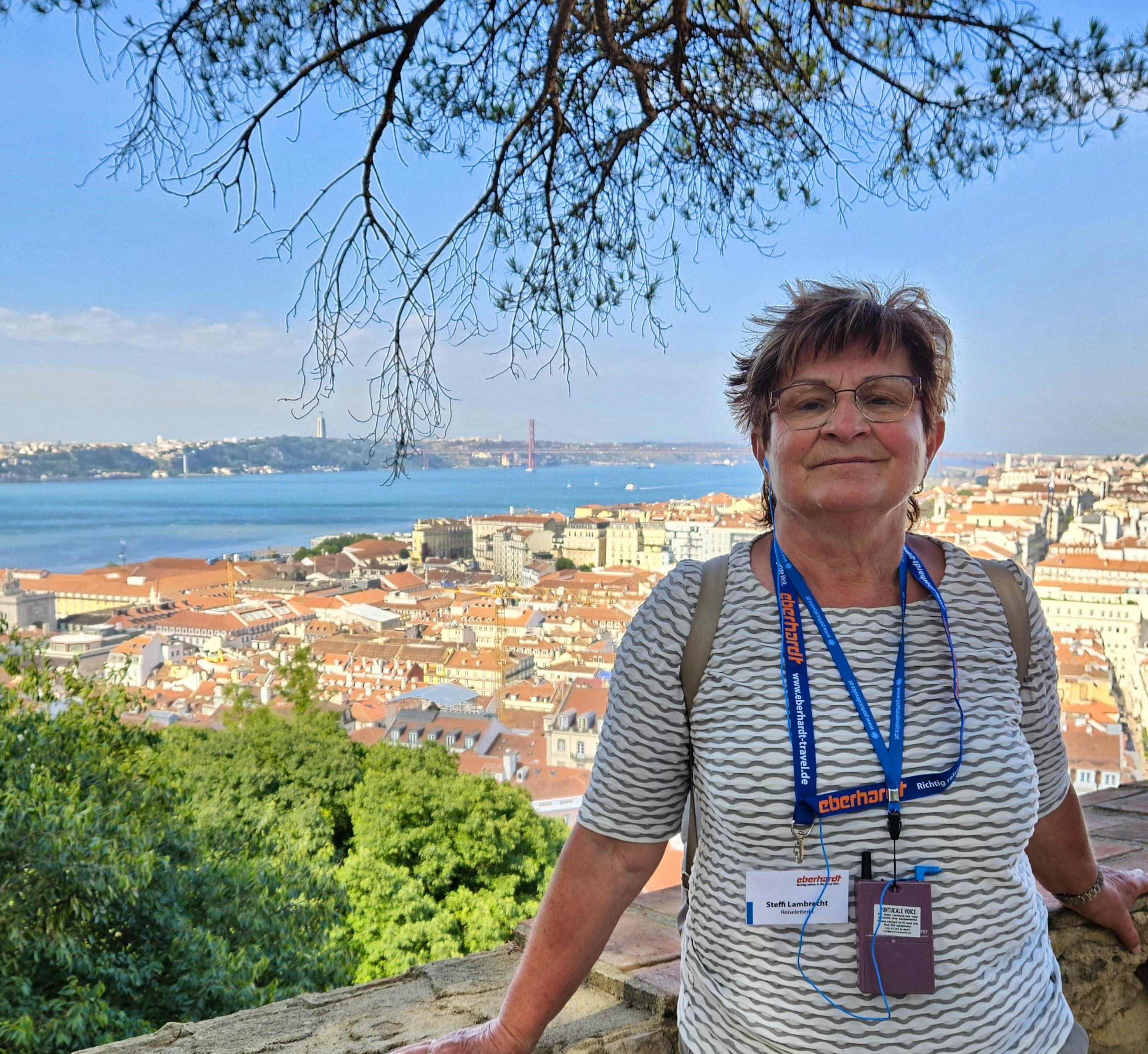 Lissabon 2024 - Blick vom Castello auf das Stadtzentrum - Steffi Lambrecht
