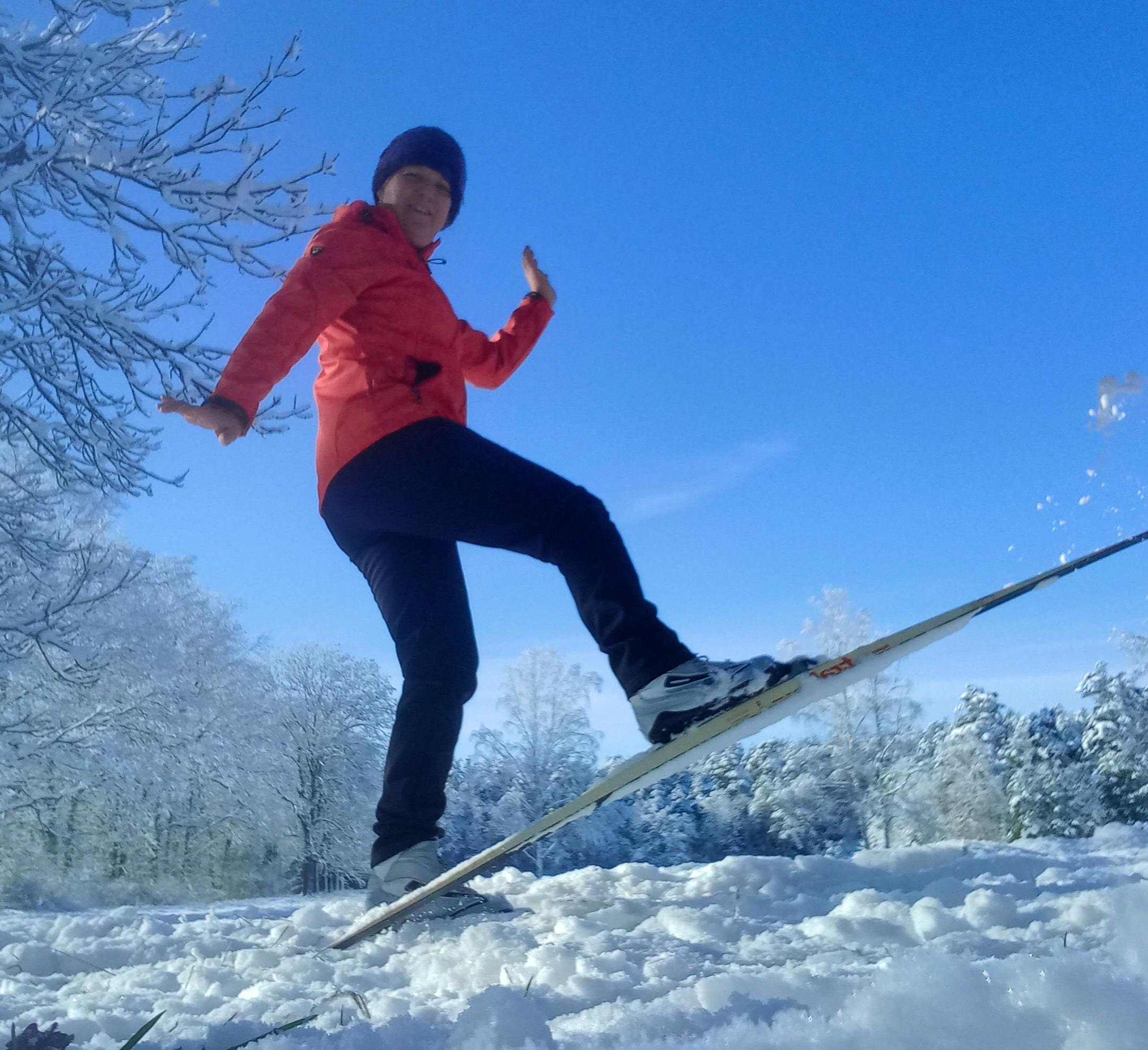 Auf Skiern in der Lausitz - Rena Becker