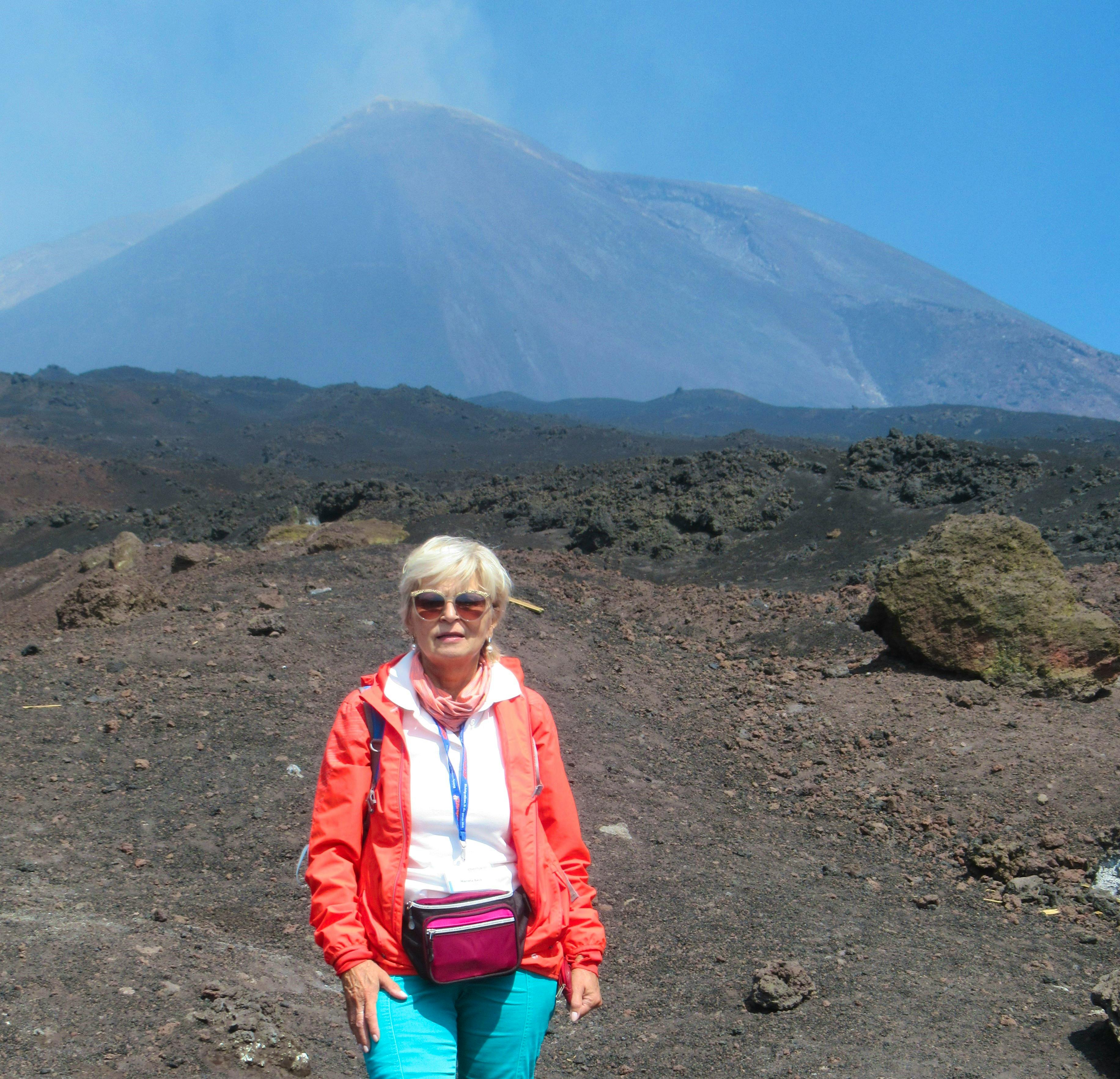 Auf dem Vulkan Ätna  - Marieta Beck