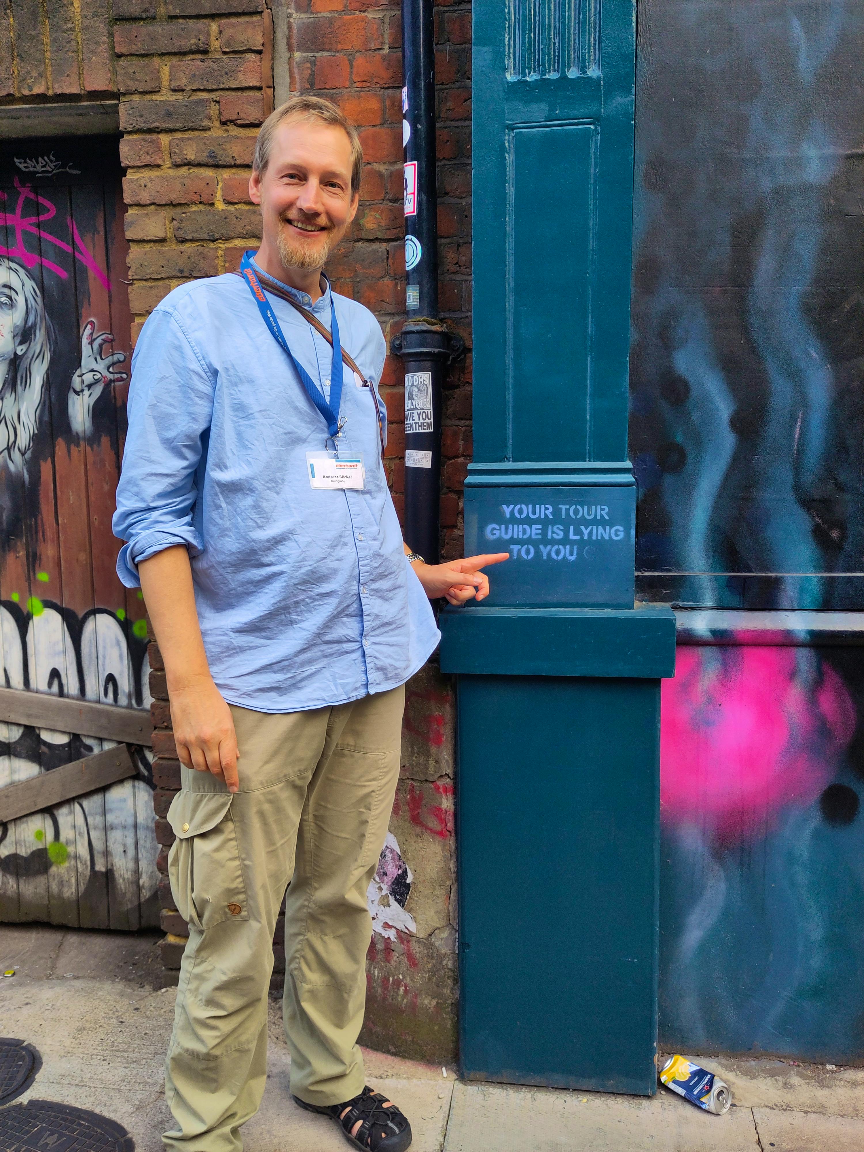 Your tour guide lies - Andreas Böcker
