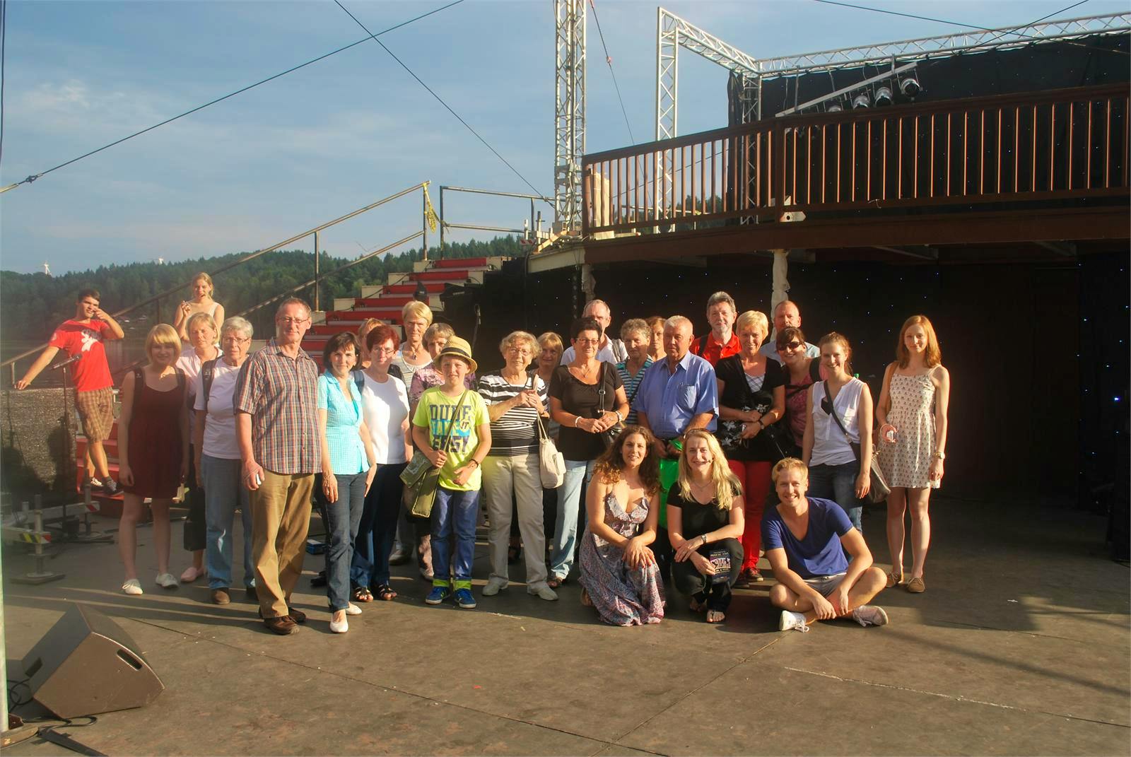 Mit meiner Reisegruppe bei Faszination Musical 2013 - Madlen Häschel