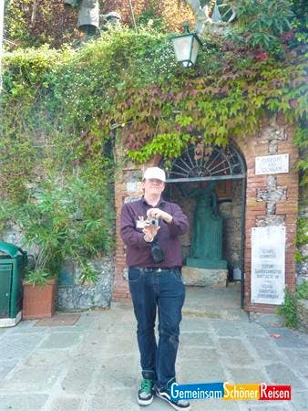 Dominik Zilliken am Ufer von Portofino - Dominik Zilliken