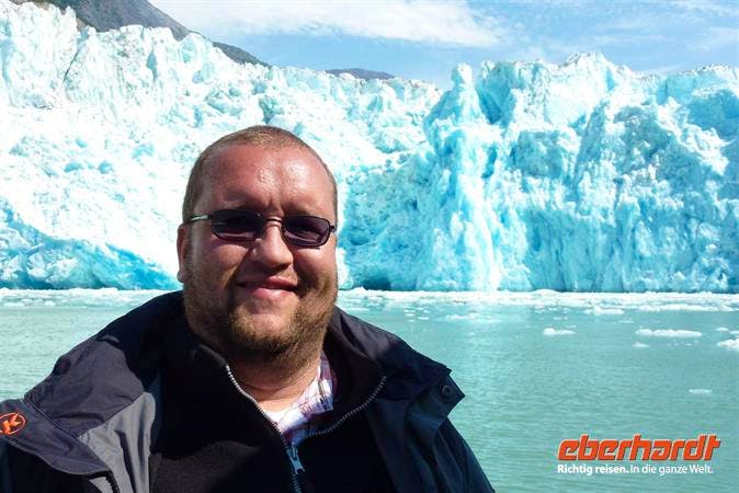 Alaska - Sawyer Gletscher und ich - René Wächtler