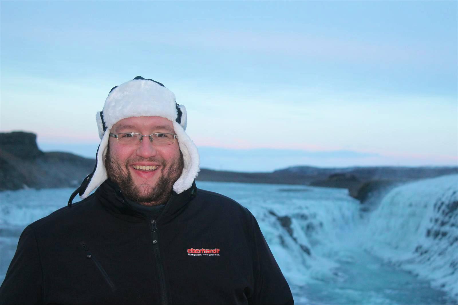 Am winterlichen Gullfoss (Island) - René Wächtler