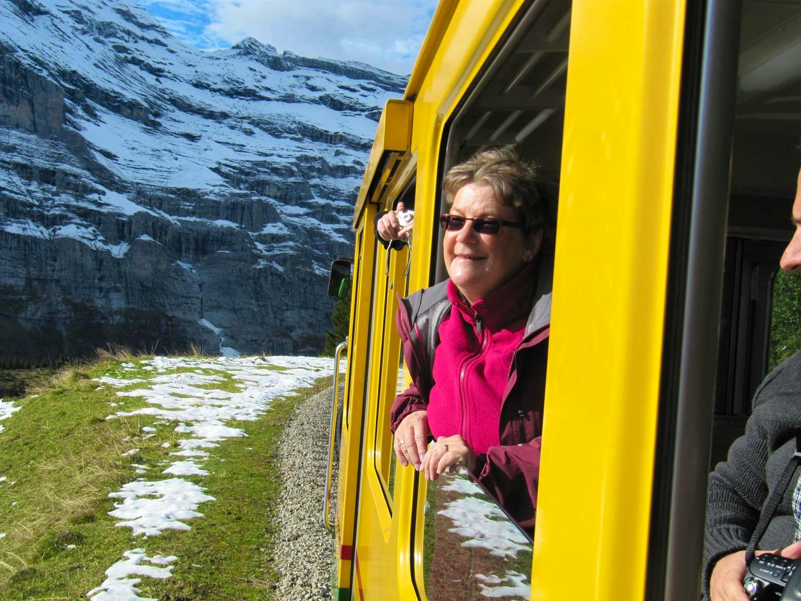 Fahrt auf das Jungfrau Joch - Annette Probst-Weise