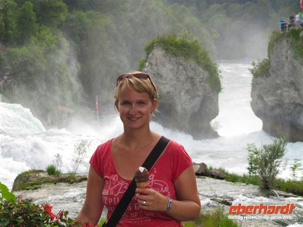 Doreen am Rheinfall Schaffhausen - Doreen Päßler