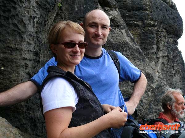 Wandern in der Sächsichen Schweiz - Doreen und Uwe - Doreen Päßler