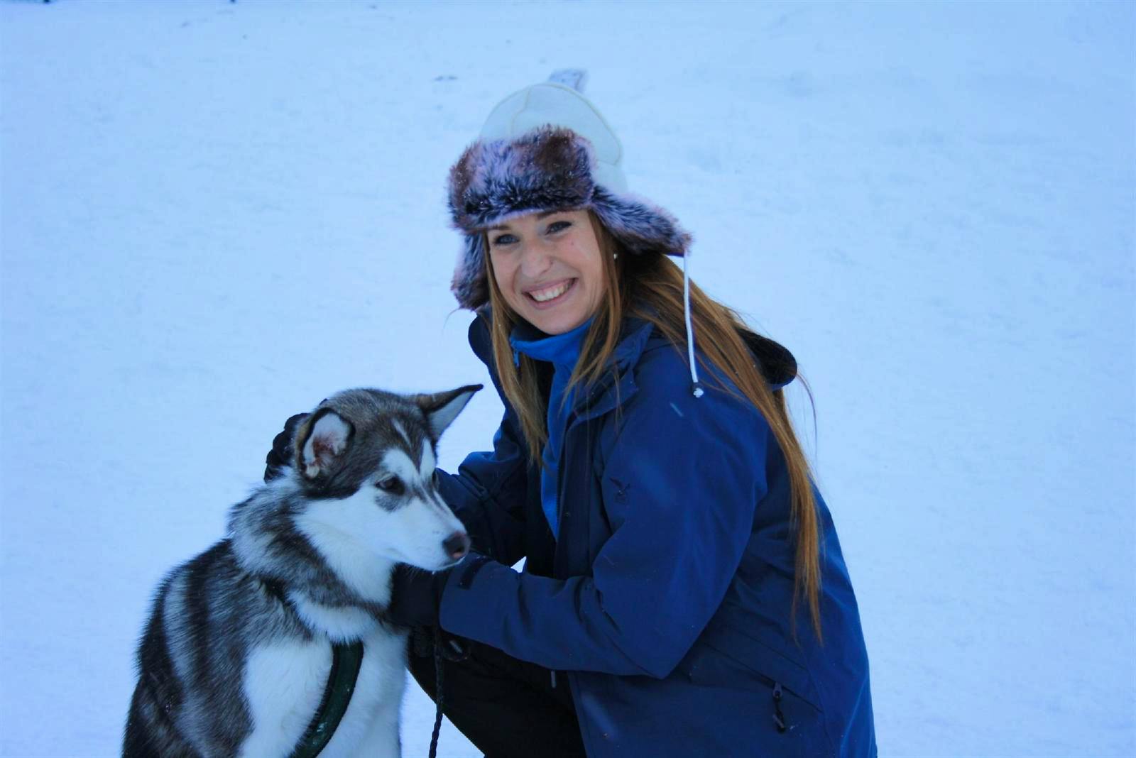 am winterlichen Nordkap - Anna Stiebing