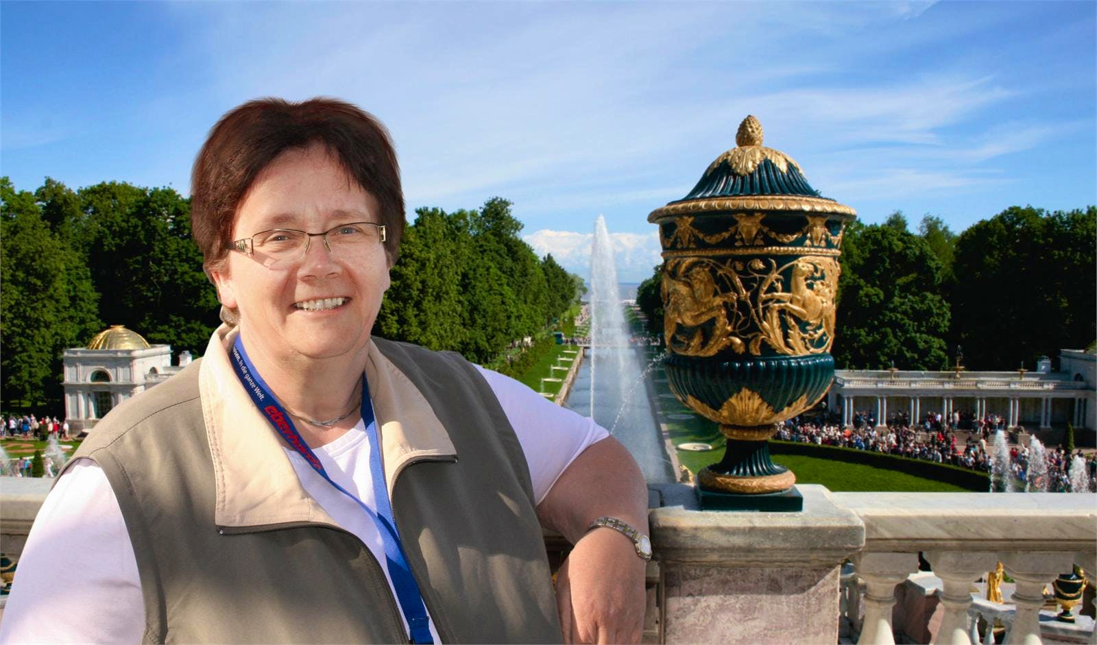 In Peterhof vor den Toren St. Petersburgs - Marion Kottlos