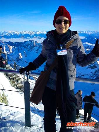 Doreen alias Fräulein Bommel auf dem Säntis - Doreen Päßler