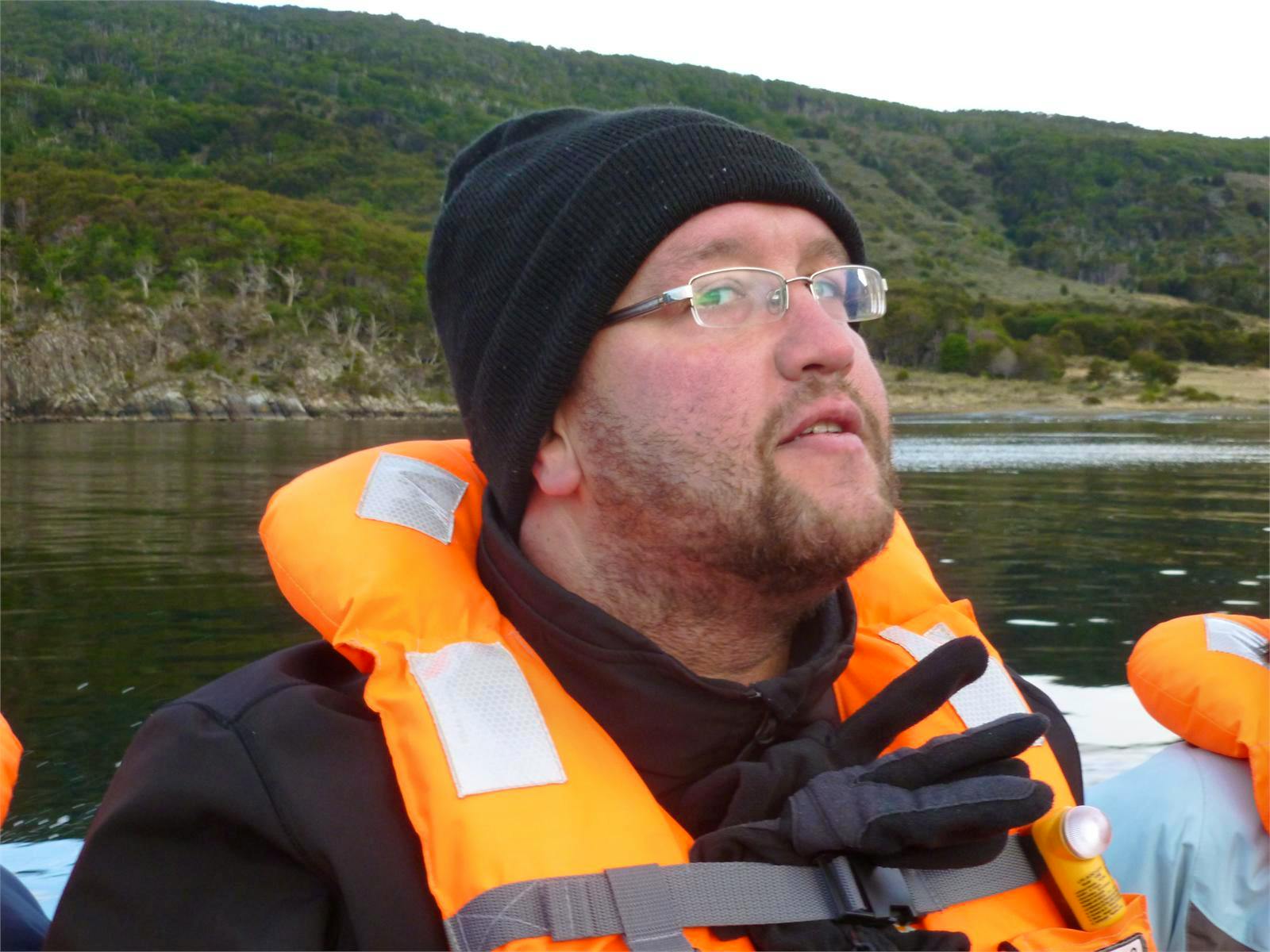 Zodiac-Fahrt zum Gletscher (Chile) - René Wächtler