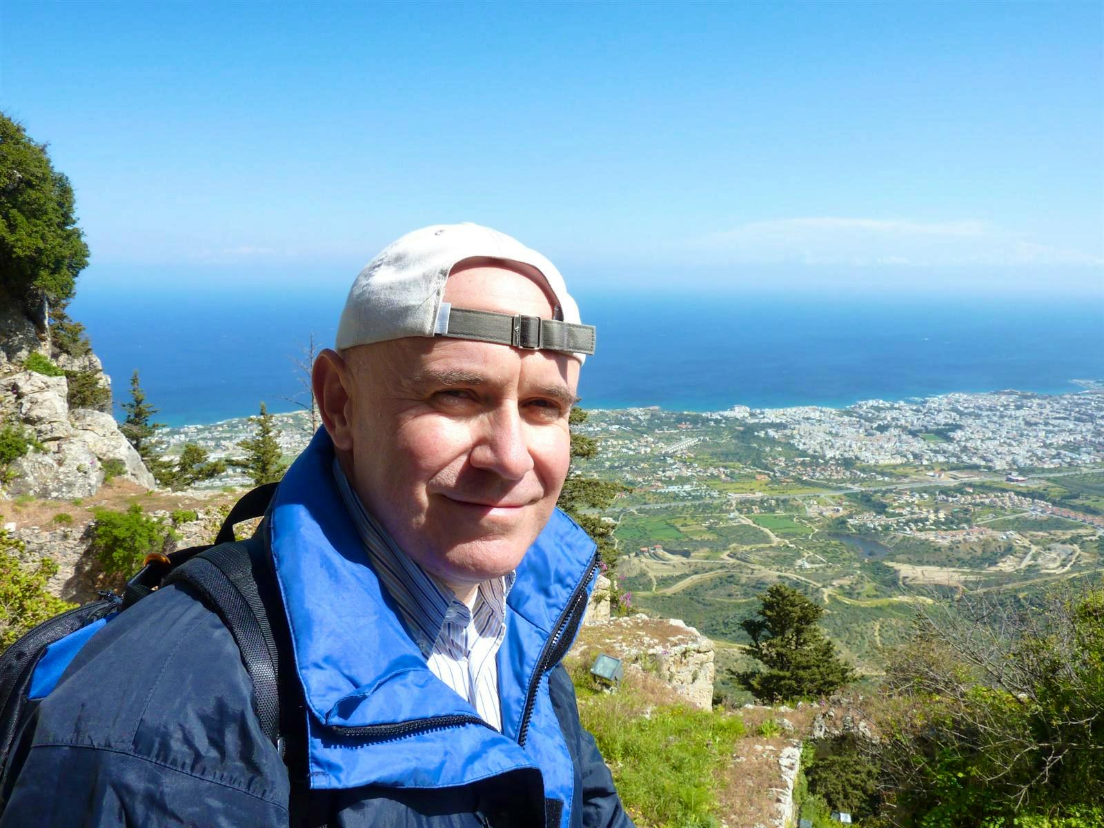 Uwe Lorenz auf St. Hilarion, Nordzypern - Uwe Lorenz