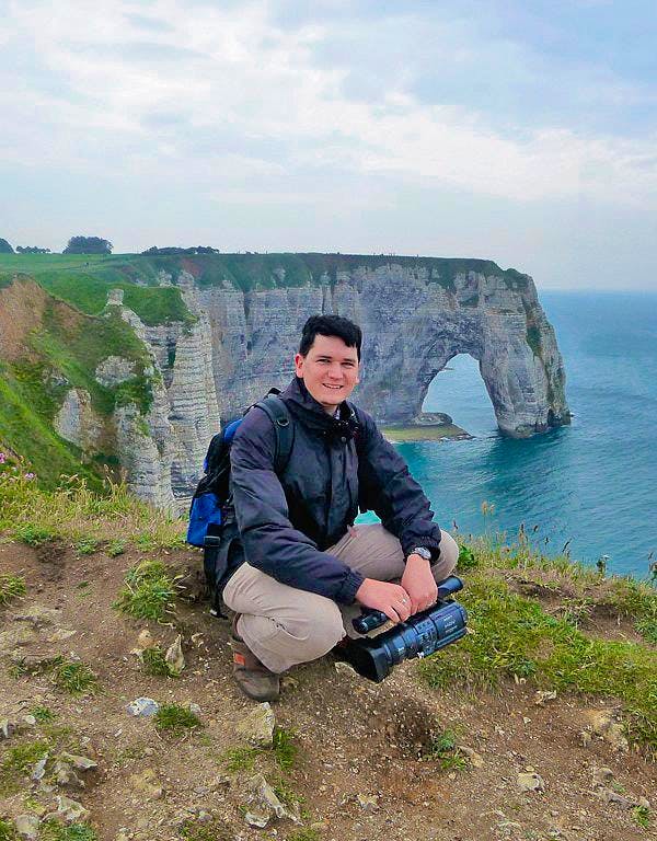 Bei den Felsentoren von Etreta - Lars Dittrich