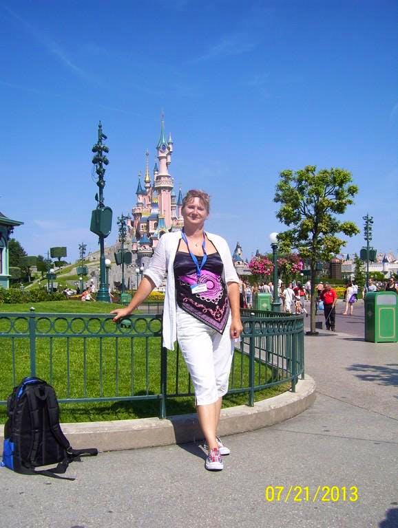 im Disneyland - Heike Meinhold
