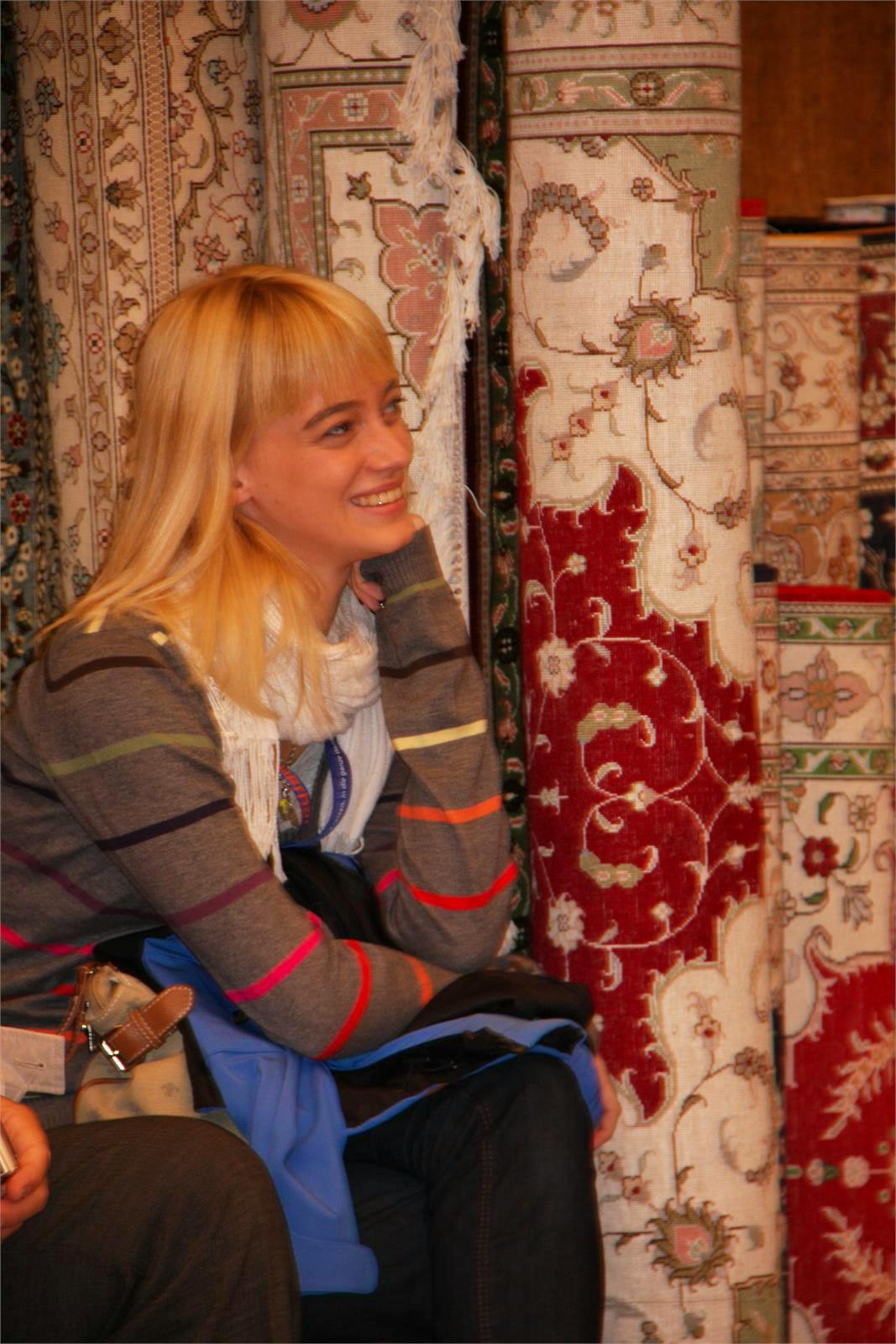 in der TeppichknÜpferei - Sandra Mahr