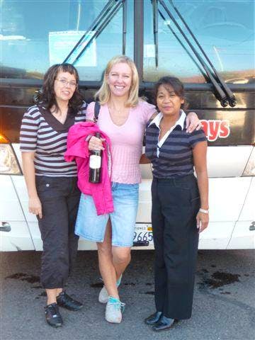 USA - Anke, Marguerite und Juveline - Anke Dziubanek