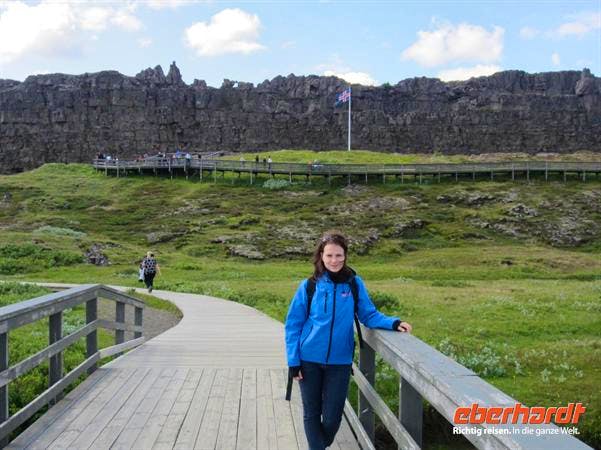 Reisebegleitung Madlen in Thingvellir - Madlen Häschel