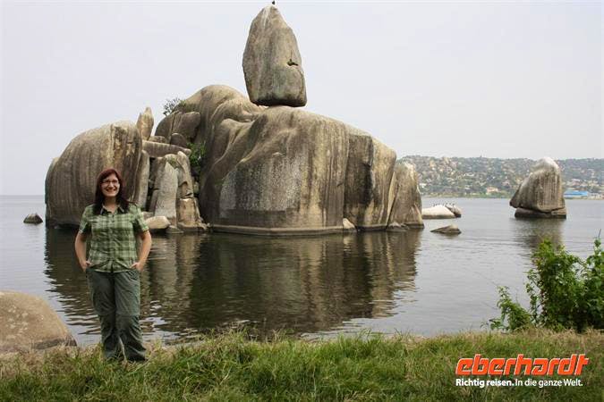 Reisebegleitung Isabel am Bismarckfelsen - Isabel Braksiek