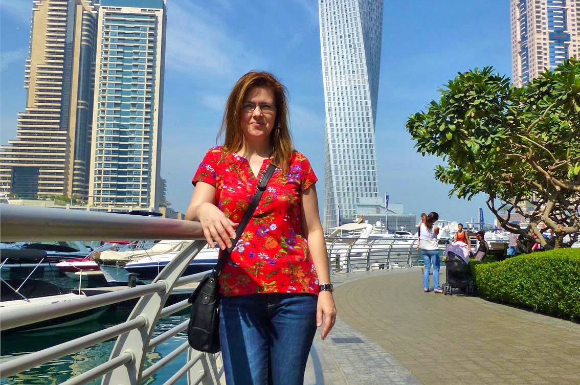 Dubai Februar 2013 - Petra Mehnert