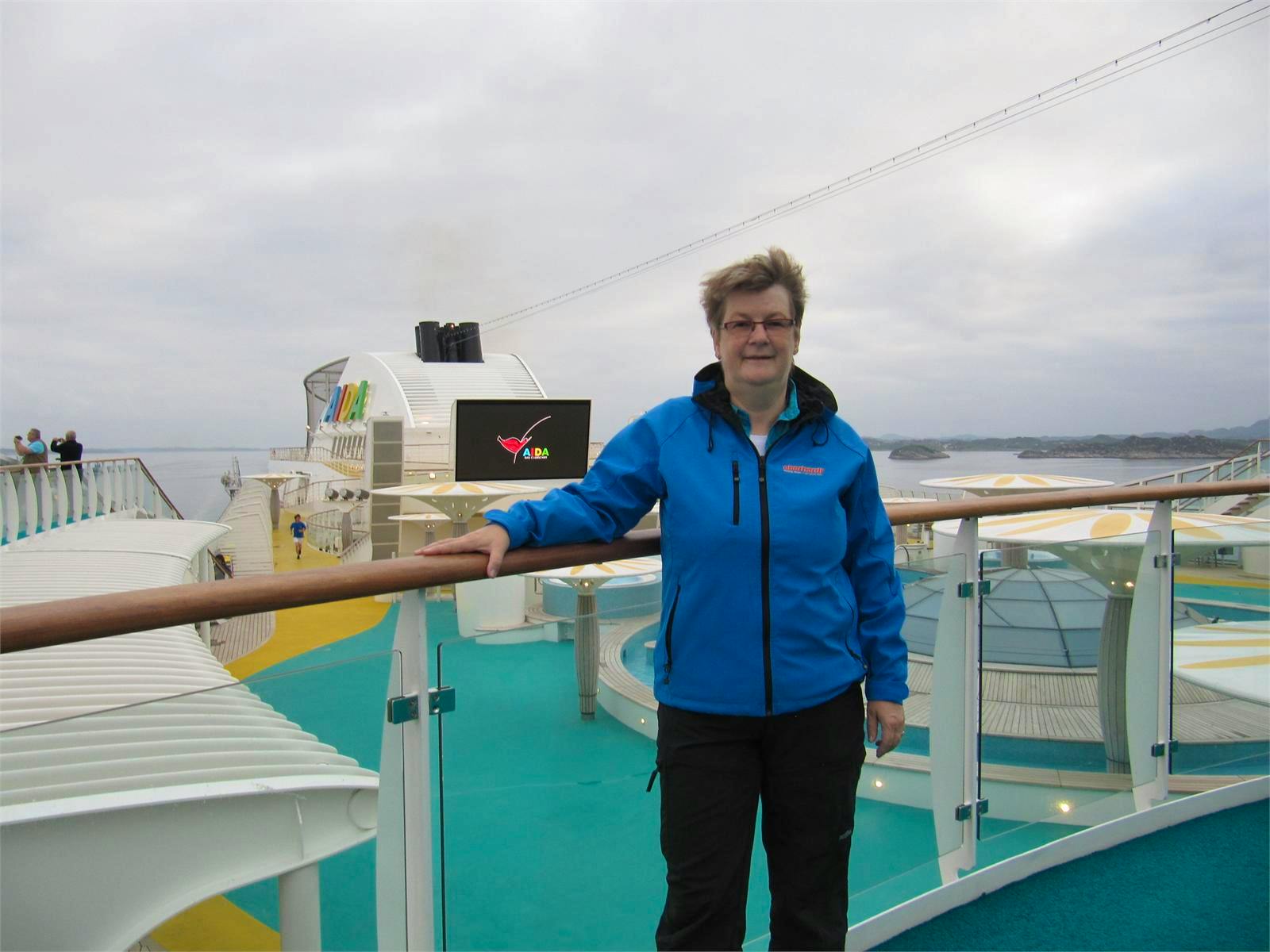 Auf der Aida - Annette Probst-Weise