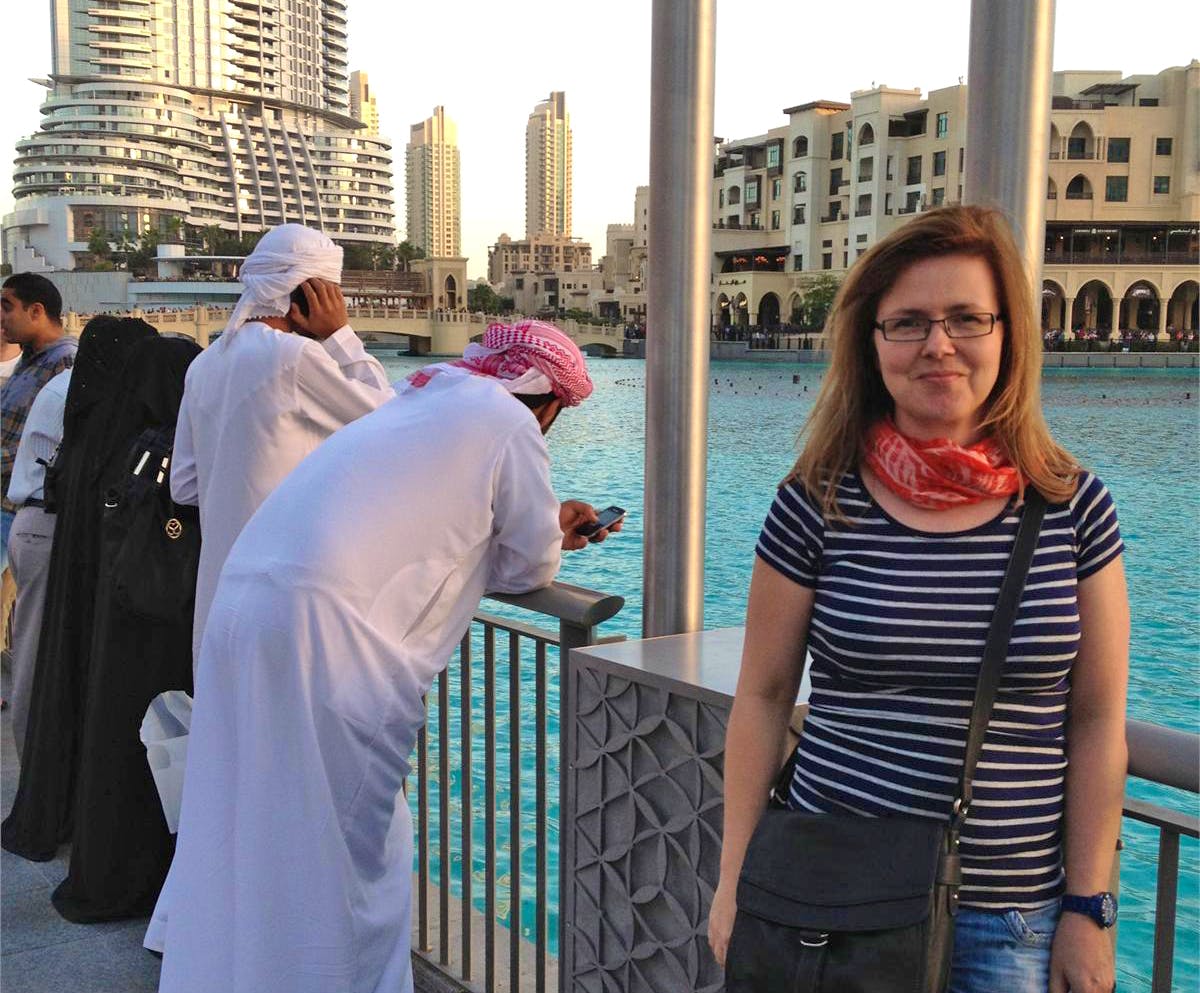 Dubai Februar 2013 - Petra Mehnert